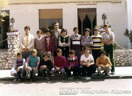 1975 scuola media S.Filippo del Mela 
